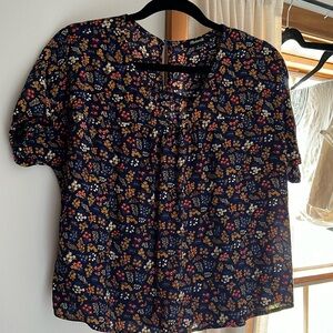 Madewell Floral Blouse